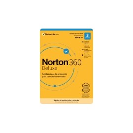 Norton 360 Deluxe/Total Security, 3 Usuarios, 1 Año, Windows/Mac ― Producto Digital Descargable