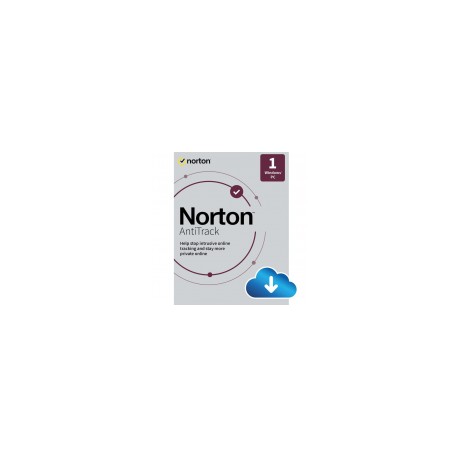 Norton AntiTrack, 1 Dispositivo, 2 Años, Windows ― Producto Digital Descargable