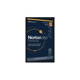 Norton 360 Premium Total Security, 10 Dispositivos, 2 Años, Windows/Mac/Android/iOS ― Producto Digital Descargable