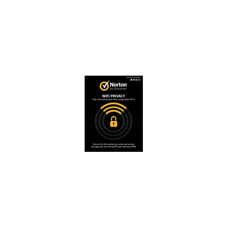 Norton WiFi VPN Secure Privacy, 10 Dispositivos, 2 Años, Windows/Mac/Android/iOS ― Producto Digital Descargable