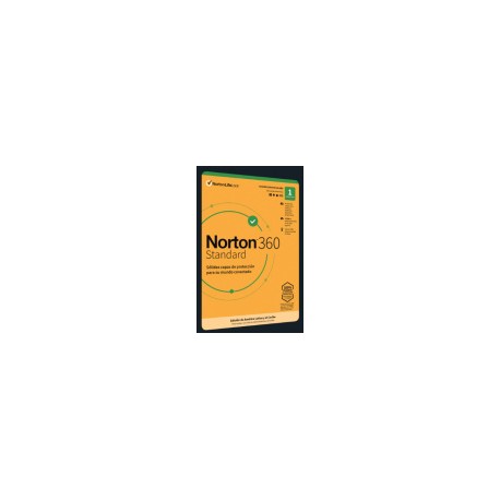 Norton 360 Estándar Internet Security, 1 Dispositivo, 2 Años, Windows/Mac/Android/iOS ― Producto Digital Descargable