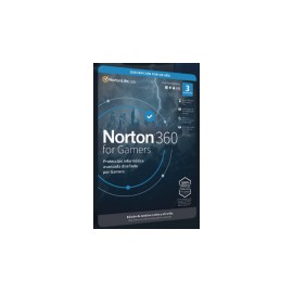 Norton 360 For Gamers Total Security, 3 Dispositivos, 1 Año, Windows/Mac/Android/iOS ― Producto Digital Descargable