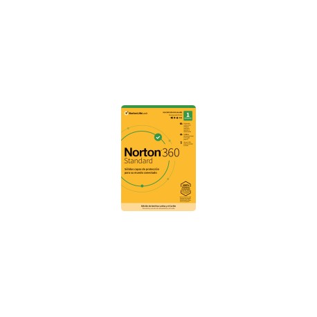 Norton 360 Standard/Internet Security, 1 Dispositivo, 1 Año, Windows/Mac