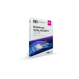 Bitdefender Total Security 2018, 5 Usuarios, 1 Año, Windows/Mac/Android/iOS